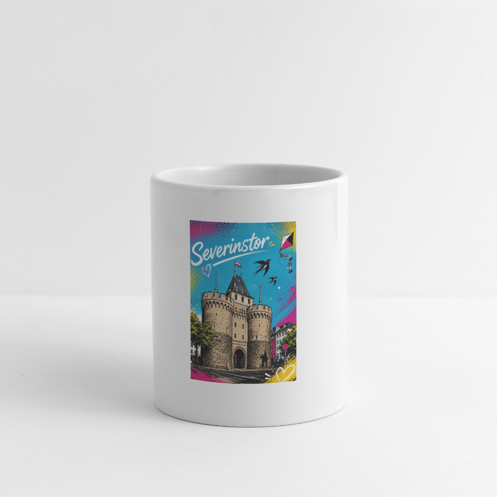Severinstor Köln Tasse - Weiß