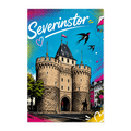 Severinstor Köln Poster | 40×60 cm - white